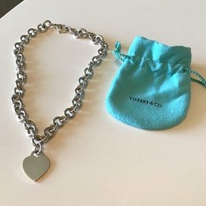 Tiffany Heart Tag Necklace